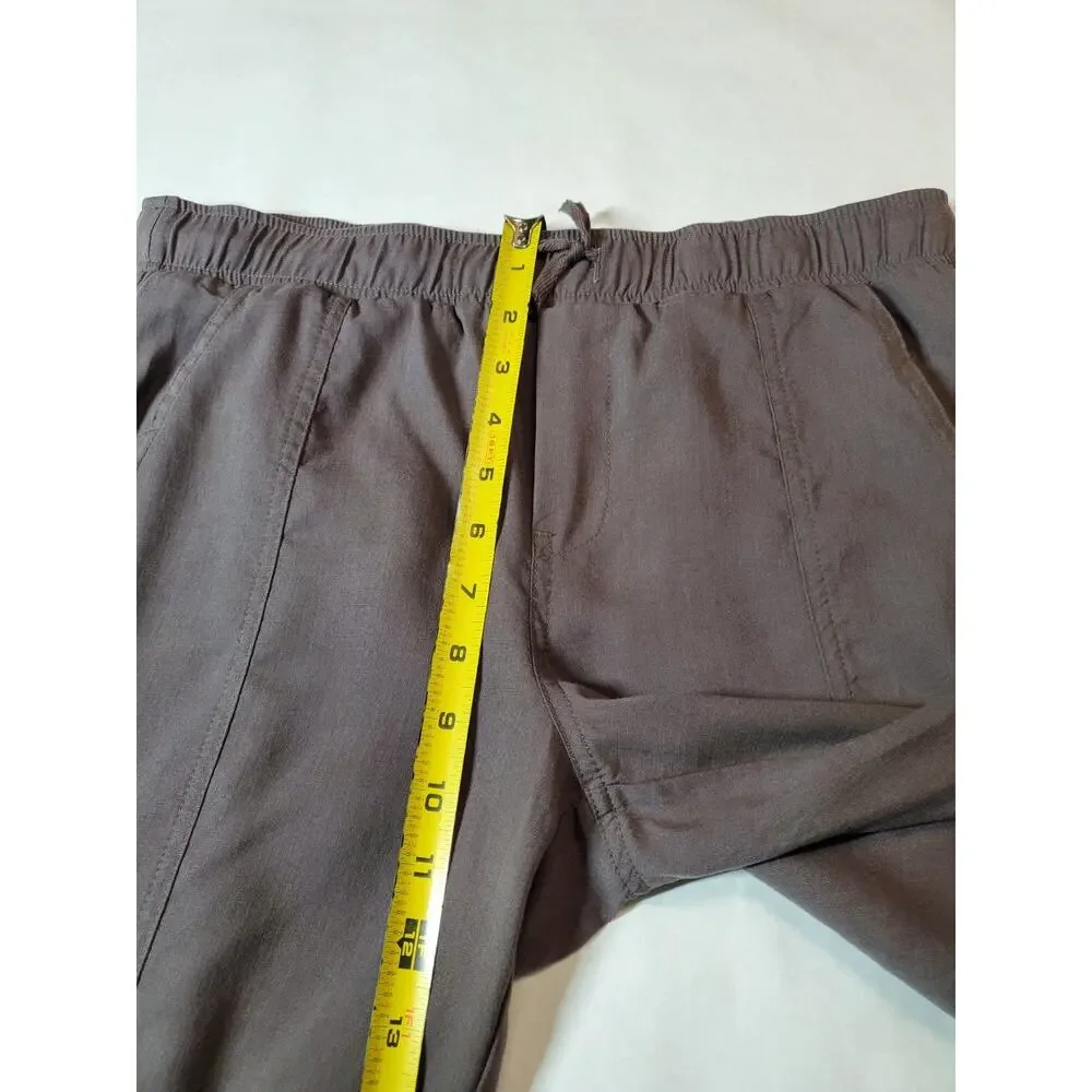 Cloth & Stone Pants Womens‎ XS Tencel Joggers Gray Cargo Pockets Lyocell